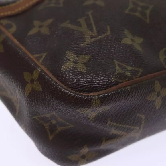 LOUIS VUITTON Monogram Compiegne 23 Clutch Bag M51847 LV Auth th4888 - Picture 11 of 16